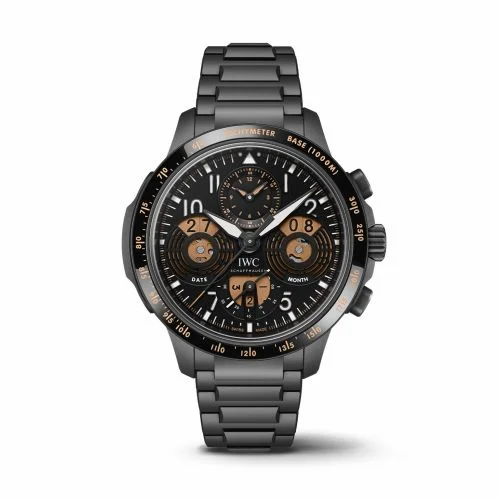 IWC ilot's Watch Performance Chronograph Perpetual Calendar Digital Date-Month Ceratanium / Black / Bracelet IW3888-01 (IW388801)